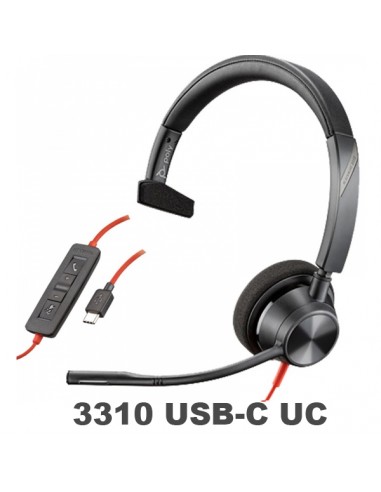 Plantronics Blackwire 3310 USB-C UC